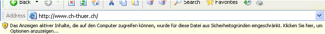 informationsleiste